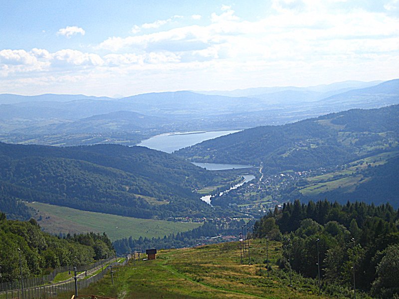 Góra Żar — kolejka na szczyt